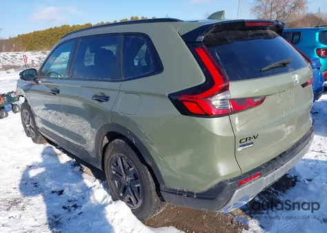 2026 Honda Cr-V Hybrid Awd Trailsport from USA, damaged, VIN 7FARS6H62TE007104